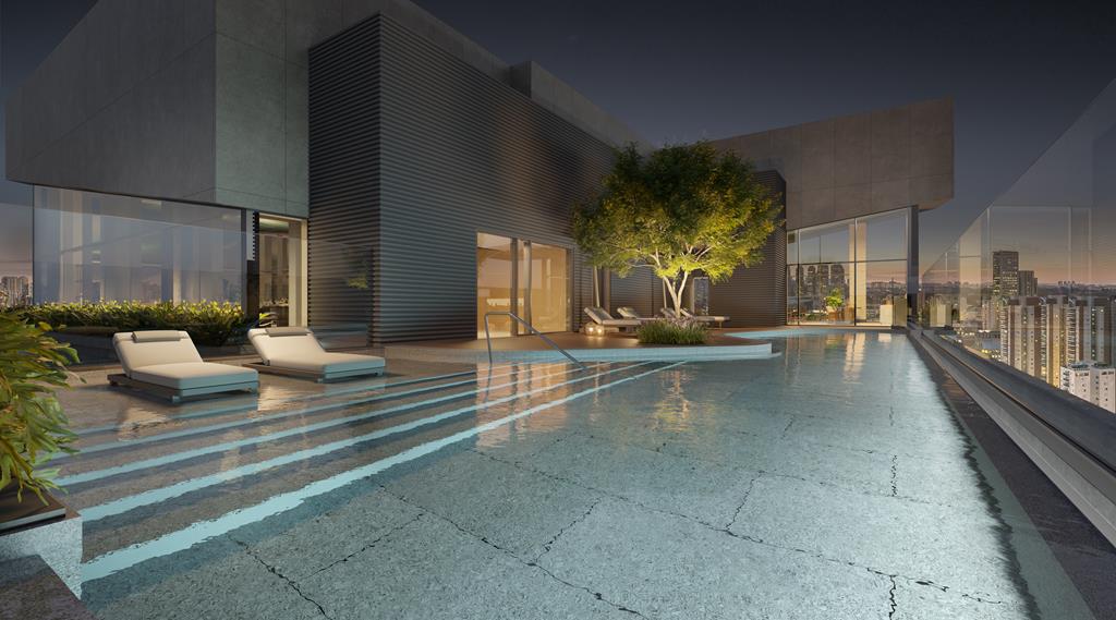 Além disso, a experiência de moradia é ampliada por uma curadoria sensorial pensada nos detalhes: o Altitude Jardins disponibiliza louças e toalhas personalizadas, música ambiente, identidade olfativa exclusiva e um aplicativo integrado, que facilita o acesso a todos esses serviços diretamente do celular.