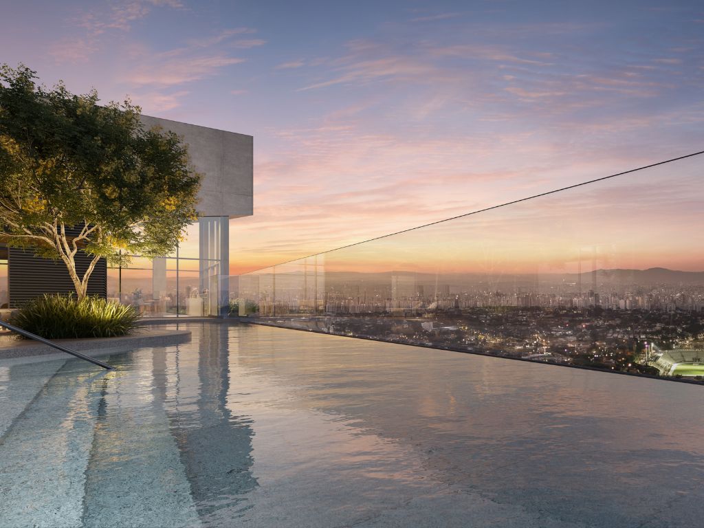 No ponto mais alto de São Paulo, o Altitude Jardins ocupa uma posição única na cidade: a quase 1 km acima do nível do mar, rooftop com vistas de 360º, e fácil acesso aos principais polos da capital.