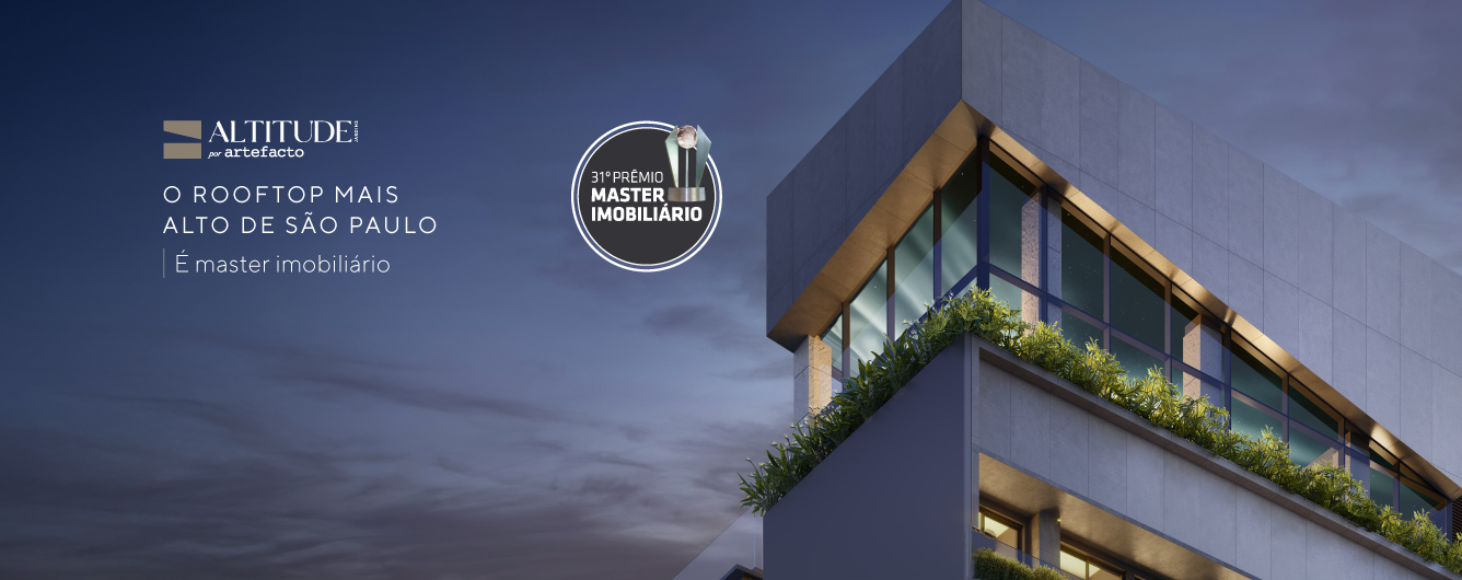 ALTITUDE JARDINS POR ARTEFACTO É MASTER IMOBILIÁRIO 2025