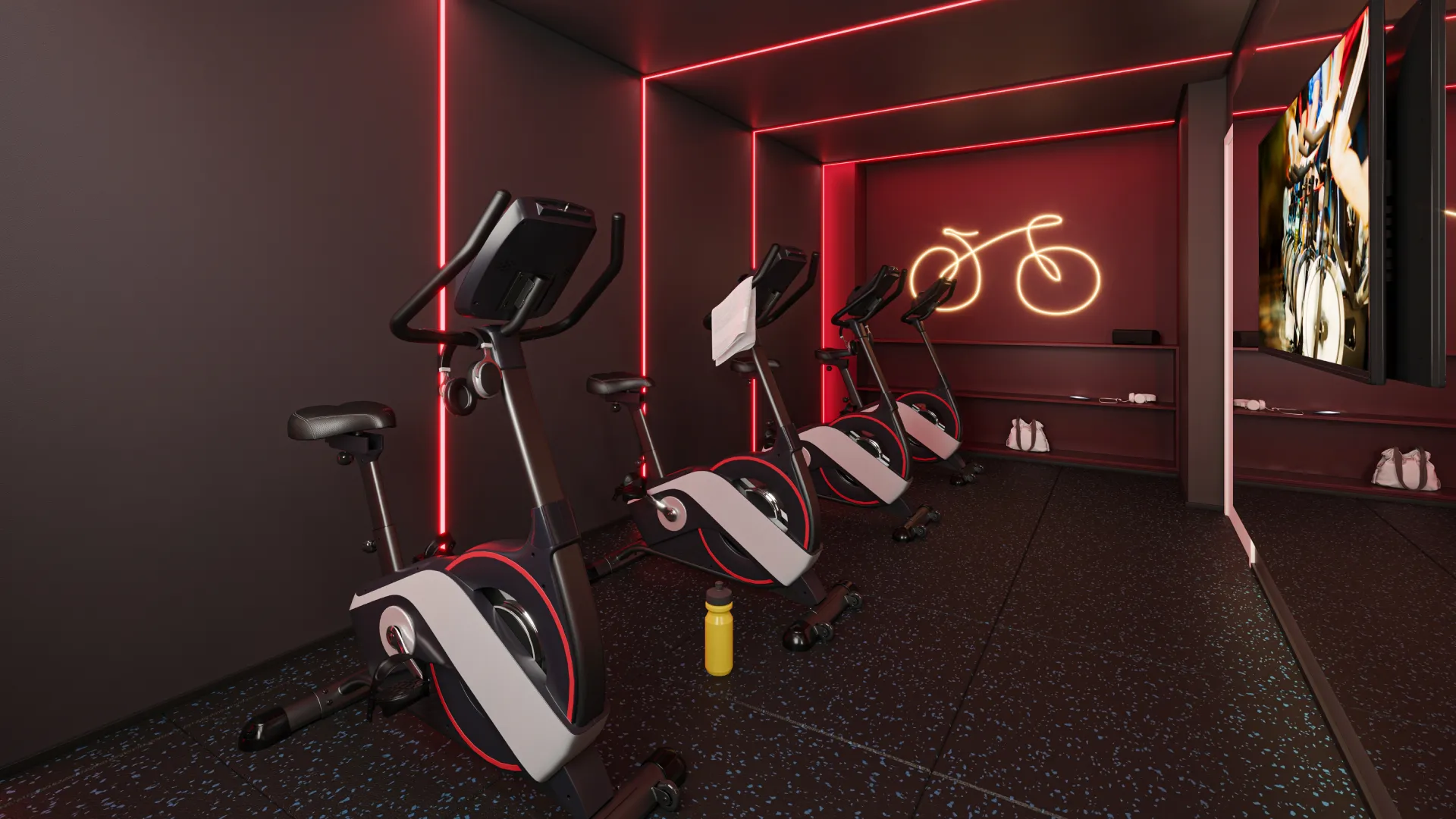 Perspectiva Ilustrada - Bike Indoor